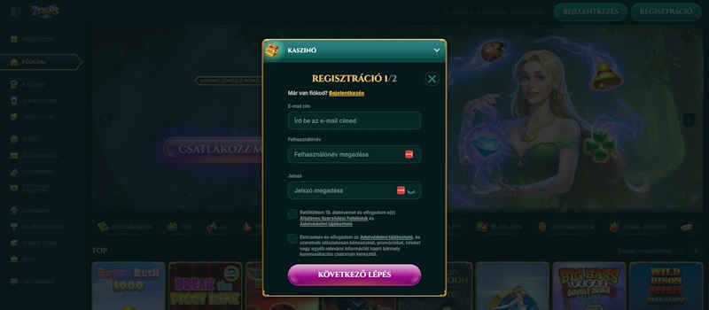 7Signs kaszinó regisztráció