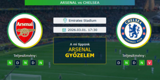 Arsenal - Chelsea 01.03.2026. Tippek Premier League