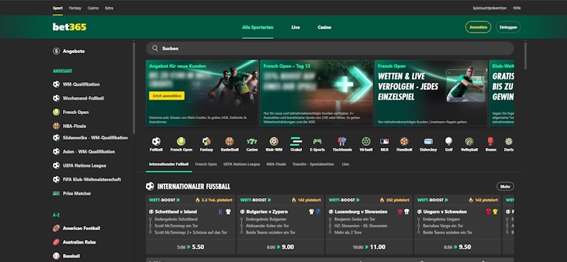 Bet365 Schweiz legal