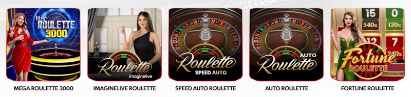 Betista Casino Roulette-Spiele