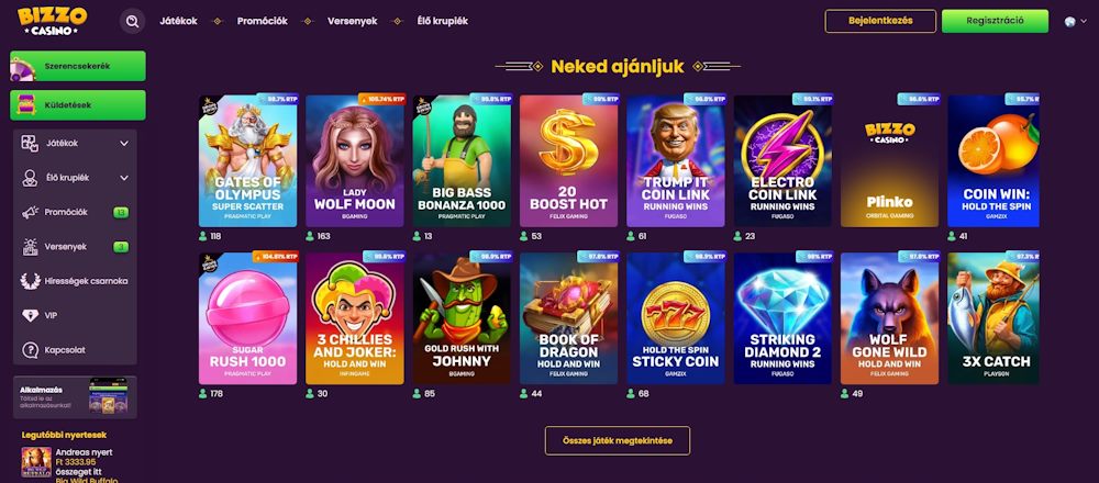Bizzo casino