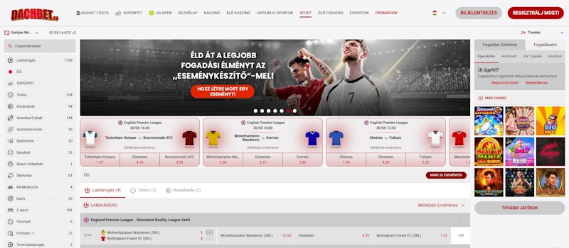 Dachbet sportfogadás