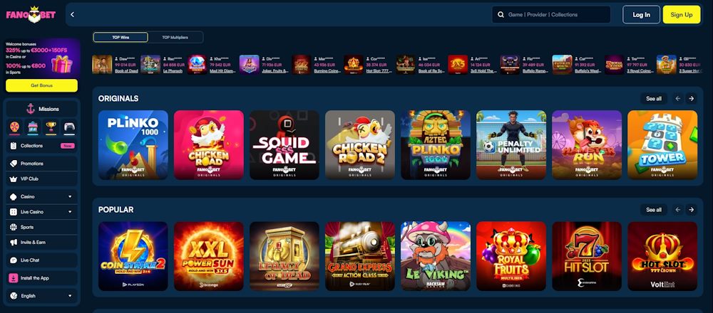 Fanobet casino