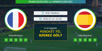 Franciaország - Spanyolország 14.07.2026. Tippek Világbajnokság 2026