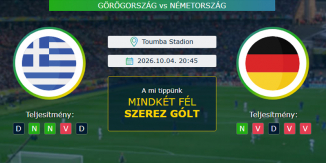 Görögország - Németország 04.10.2026. Tippek Nemzetek Ligája