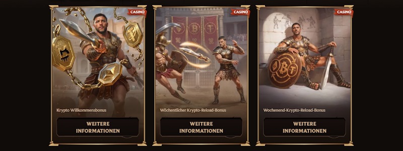 Lanista Casino Krypto Boni