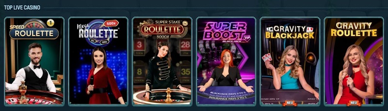 Larabet Casino Live Spiele