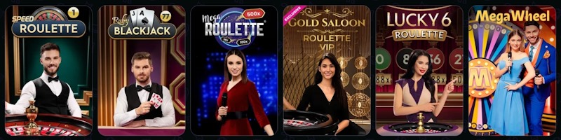 NovaJackpot kaszinó élő játékok