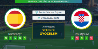 Spanyolország - Horvátország 29.09.2026. Tippek Nemzetek Ligája