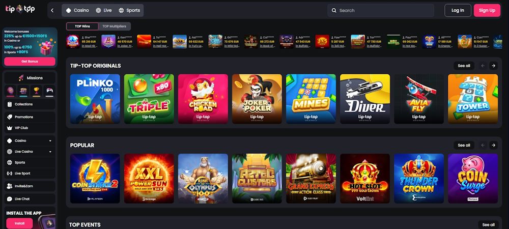 Tip-Top casino