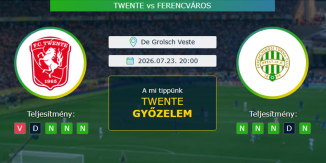 Twente - Ferencváros 23.07.2026. Tippek Európa-liga