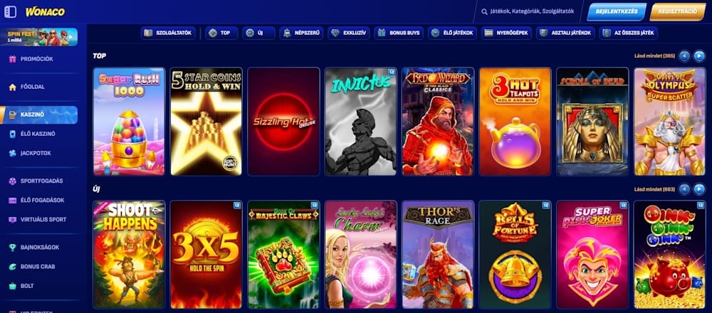 Wonaco casino